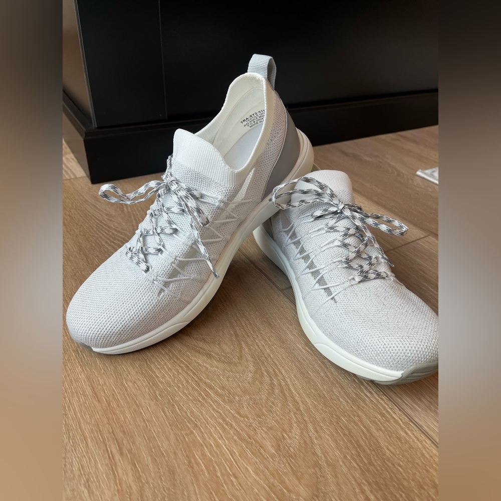 Traq by Alegria Sync Silver Sneakers